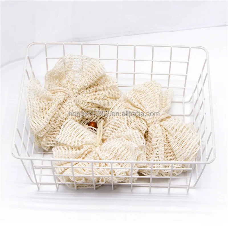 Mesh Pouf Shower Ball Bath Shower Sponge Loofahs Body Scrubber Exfoliating