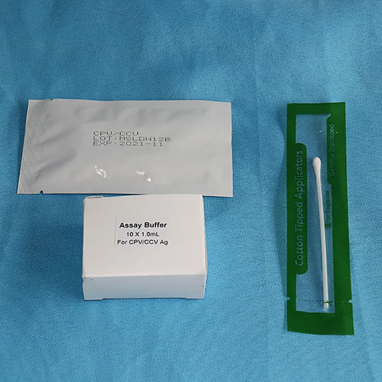 Canine Antigen Rapid Test Kit for Parvo Virus Antigen CPV CCV