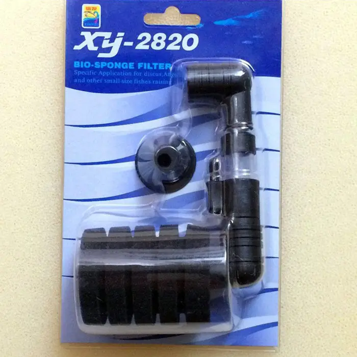 L shape Aquarium Fish Tank Biochemical Sponge Foam Filter for oxygen supply & bacteria