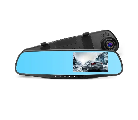  Фабрика OEM Эспехо retrovisor camara CR43 Hd 1080P широкоугольный Автомобильный видеорегистратор Dvr 4 3 дюймов сенсорный экран зеркало заднего вида автомобиля