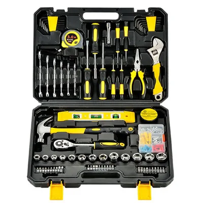 Hot product hardware carbon steel material Repair cordless tool combo kits portable hand tool kit set