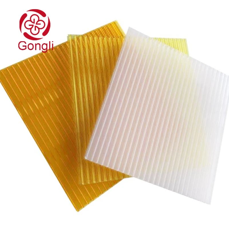 Uv Protected Polycarbonate Sheet Anti-fog Polycarbonate 4 Layer Polycarbonate Greenhouses Multilayer Pc Hollow Sheet