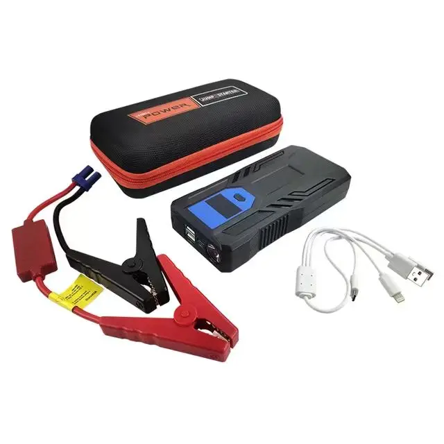 12V Diesel Gas Car Jump Starter Power Bank Portable Power Pack Auto Car Jumper Engine Battery Booster Car Emergency Starter