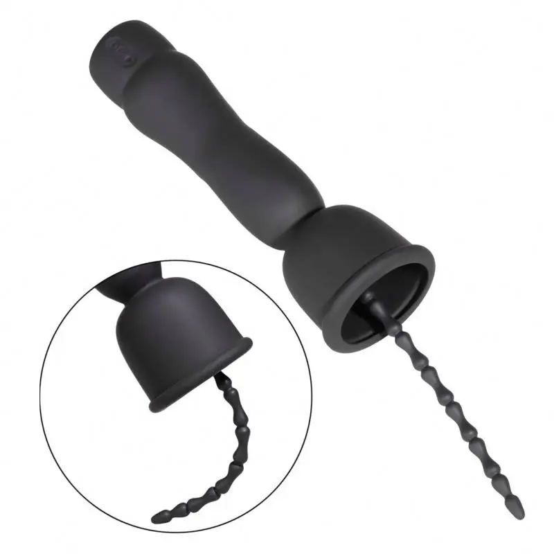 Urethra Vibrator with Soft  Silicone 16-Frequency,Male Rechargeable Vibrating Urethra Vibrator Men Masturbating Men Massager