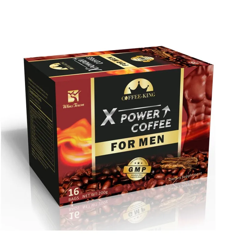 Customize Top Quality Effective Long Time Sex Xpower Coffee For Men Sexual