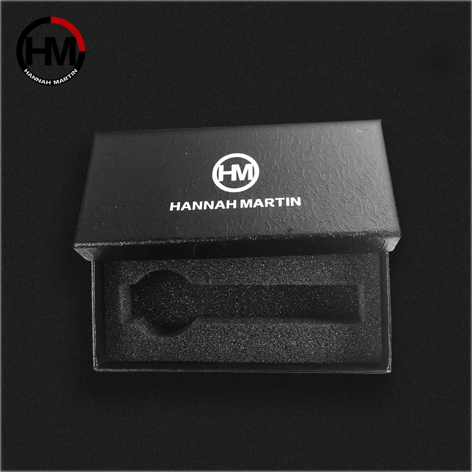 H1 Поставка со склада Черная бумажная коробка для упаковки часов марки Hannah