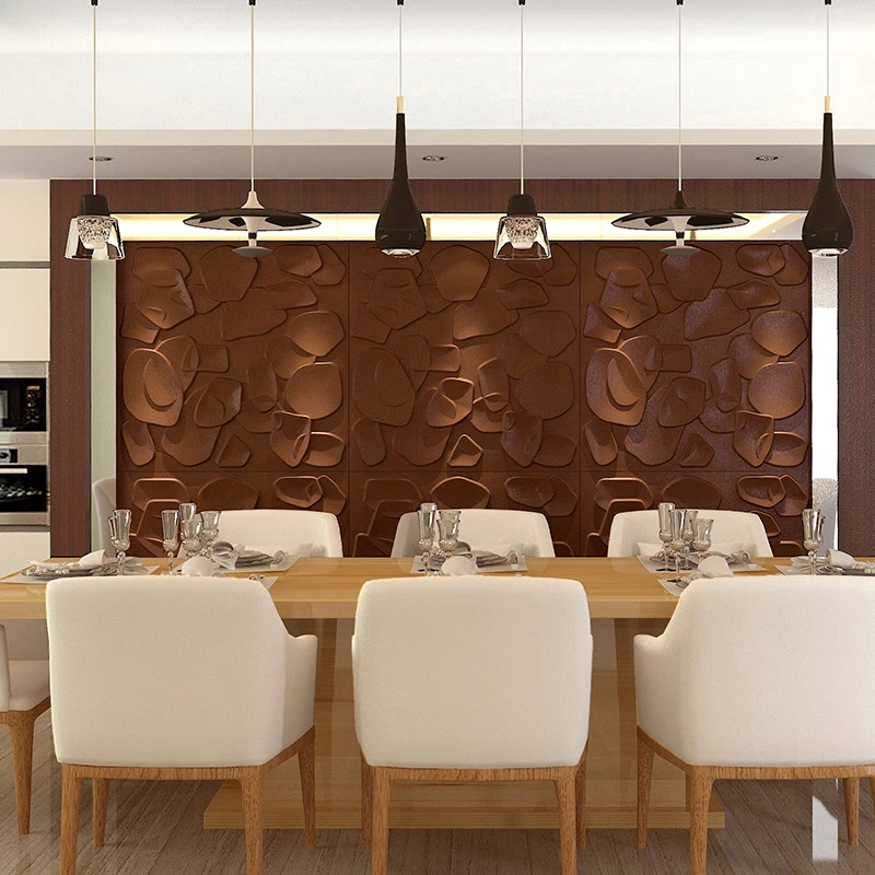 project popular selling decorative  bamboo fiber 3d wallpapers/wall coating for indoor