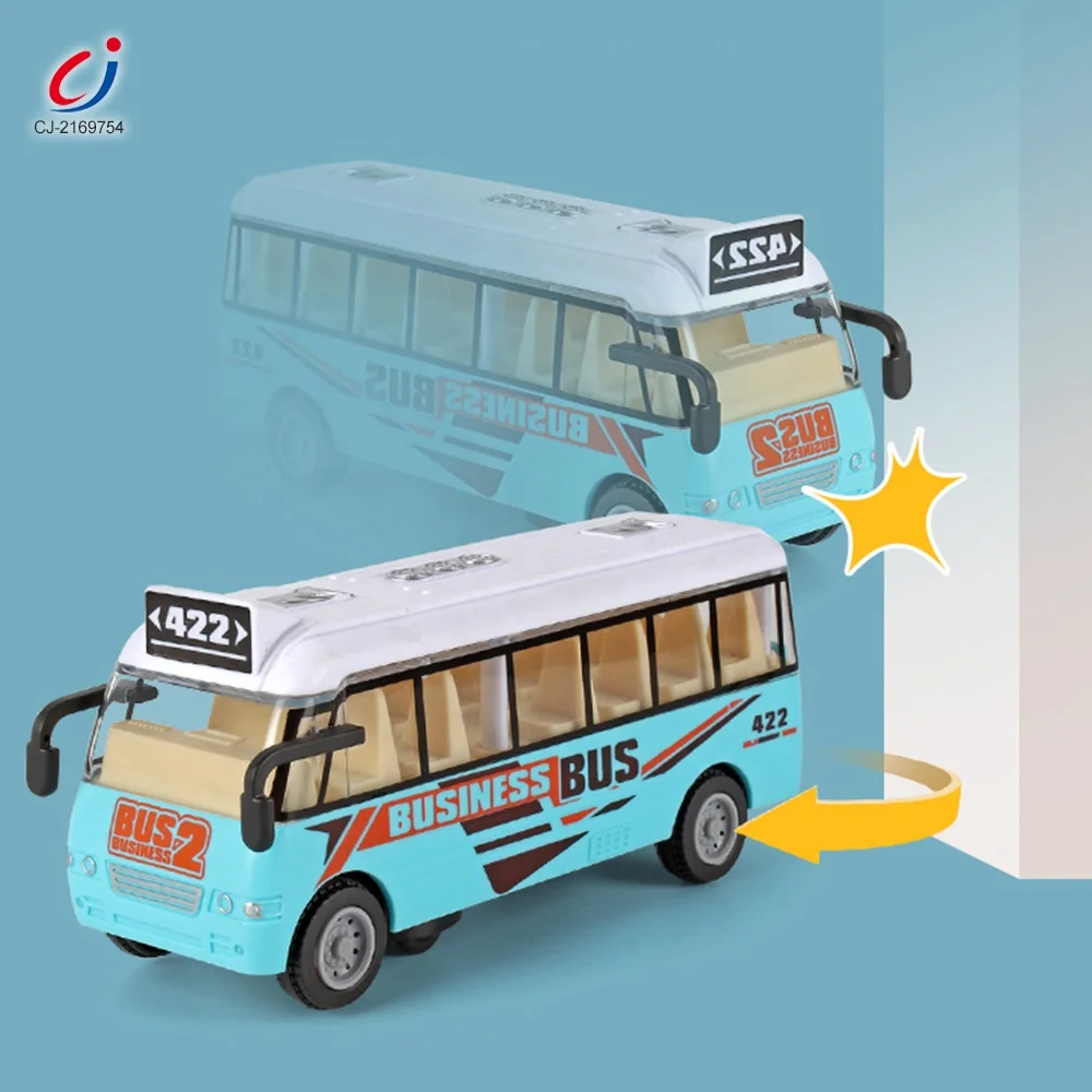 Chengji Juguetes Cheap Price Kids Flashing Light Vehicle Universal Electric Plastic Education School Bus Toy