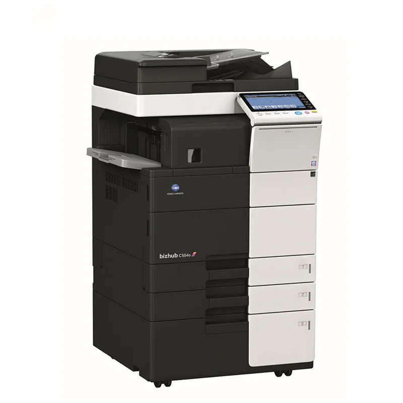 Photocopier Bizhub C554 C454 C454e C554e Color Laser Printer A3 Photocopy Machine Remanufactured Scanner Copier Machine