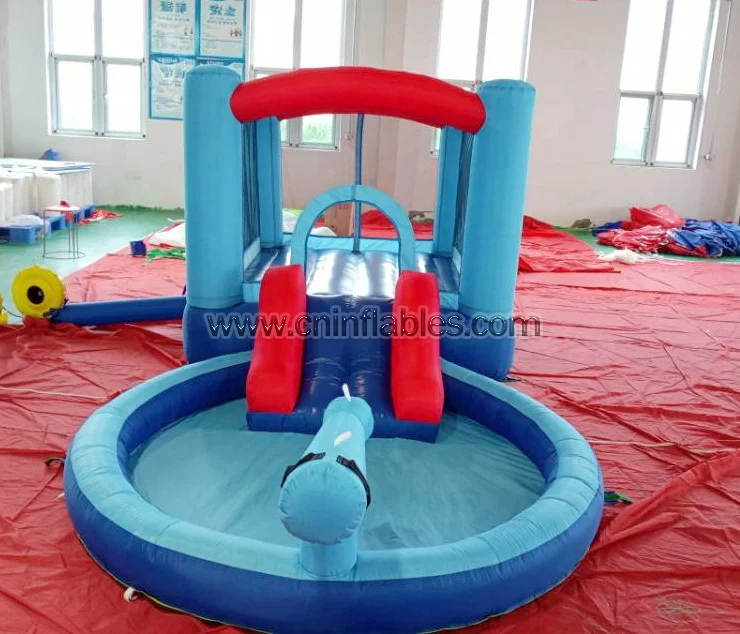 Orient надувные лодки нейлон Оксфорд для домашнего использования для вечеринки Надувное Бегемот брызгам воды скольжения с распылителем