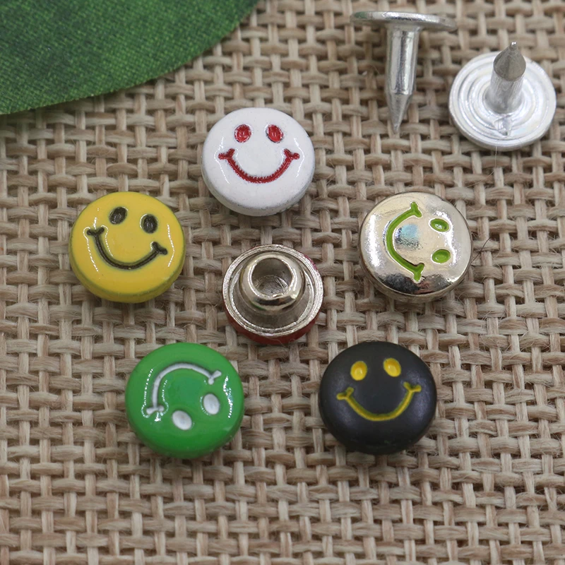 Factory cheap price star pattern alloy metal garment clothing rivet for jeans