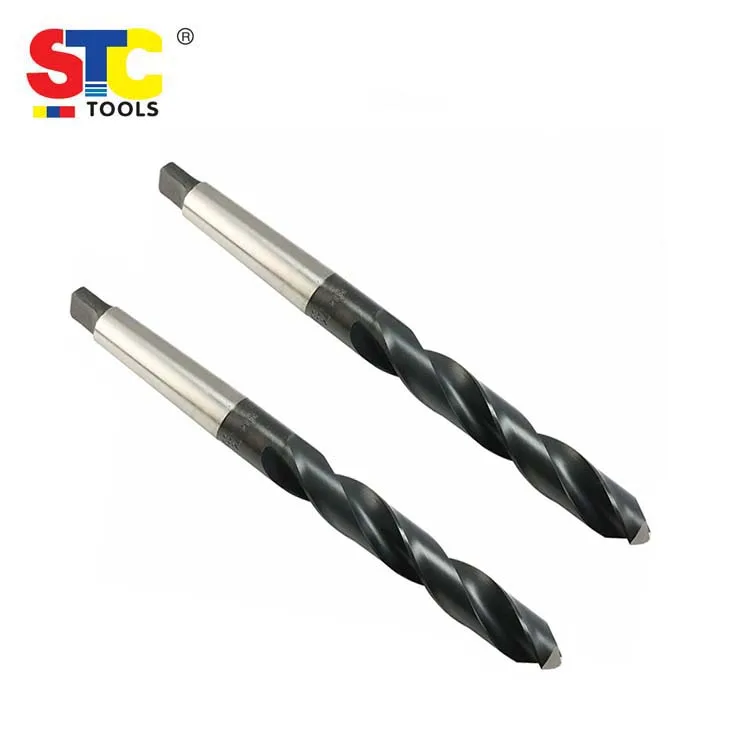 HSS high speed steel Cobalt Cone Shank Bits Black Oxide Finish Din345  Hole Cutter Power Tool Morse taper shank twist drill bit