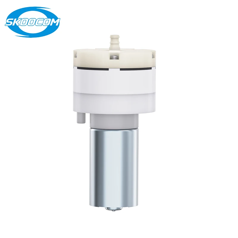 SKOOCOM  mirco 12 volts  flow laboratory vacuum pump micro diaphragm air pump suction pump