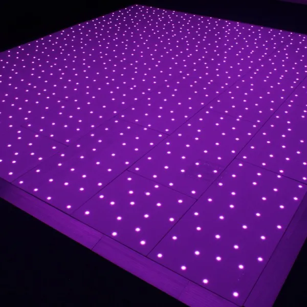 Acrylic RGB 3in1 LED starlit dance floor wedding stage decoration dance tile