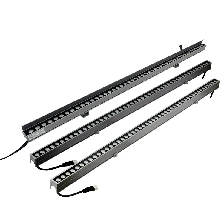 1m DMX led digital bar for building facade IP67 8 pixels with disco ,RGBW minwasher light