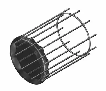 Yuanchen Filter Cage Stainless Carbon Steel Dust Collector Filter Element