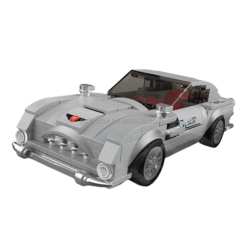 MOULD KING  27050 Martin 007 sports car Minicar Assemble Bricks Sets MOC Mini Luxury Model Building Block toys for girls kids