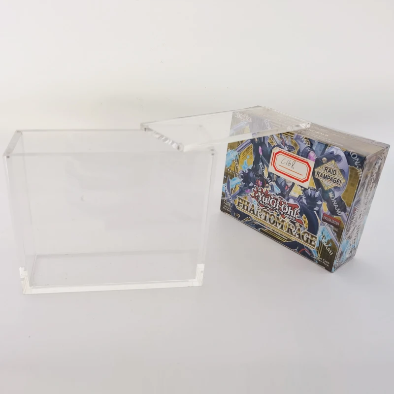 YGO Power Box Customized High Quality Monster Card YU GI OH Display Box ETB with Magnetic Lid Collection Acrylic Power Box