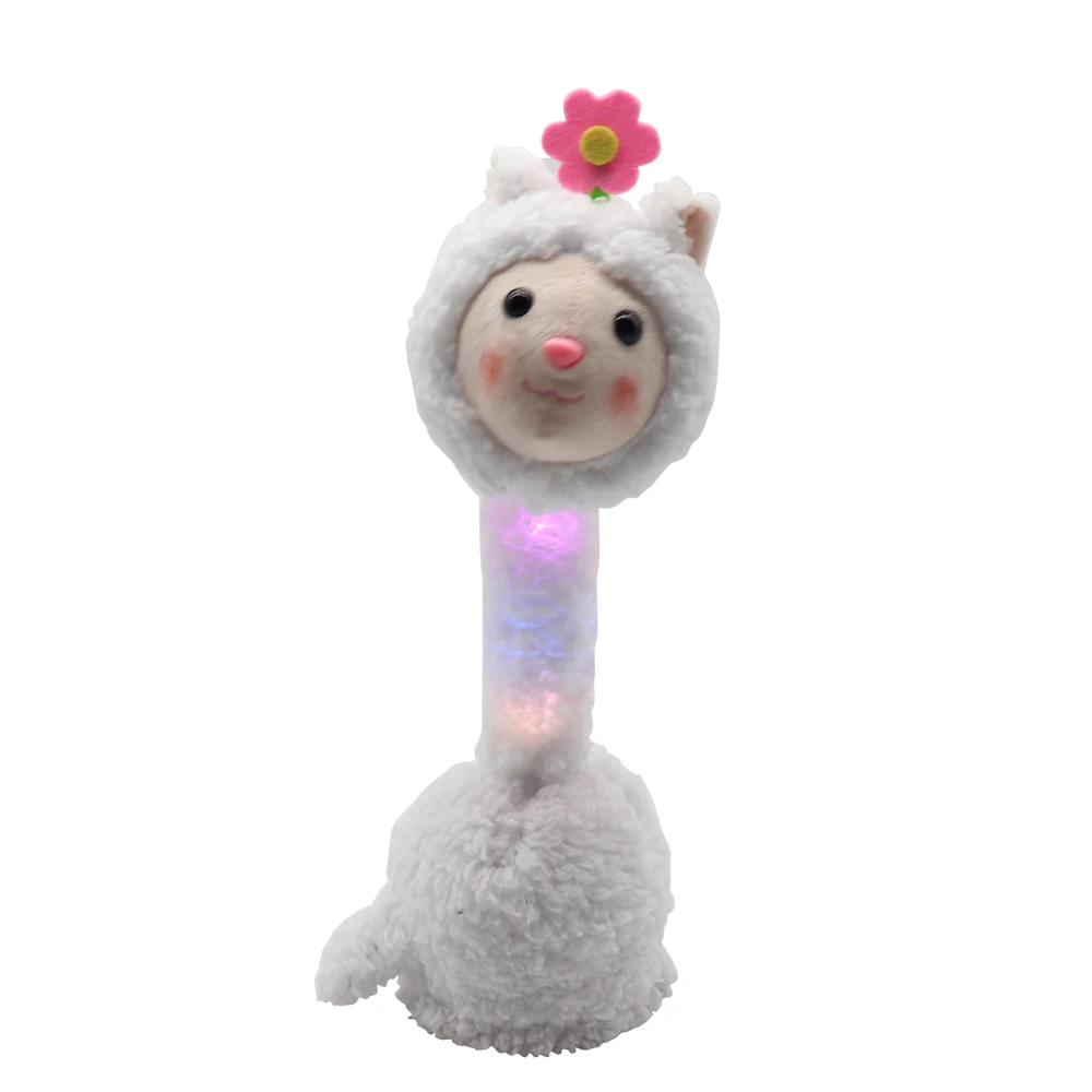3C Certificate swing alpaca can sing and dance and learn to talk sand sculpture quirky plush toys