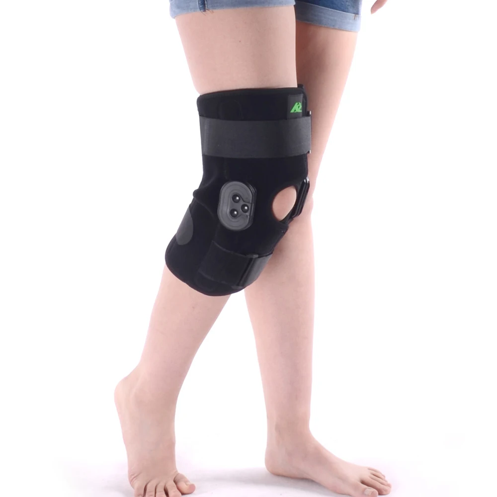 Professional Medicinal Compression Knee Brace Hinged Knee Brace Clip Joint Support Orthosis Orthopedic Knee Brace
