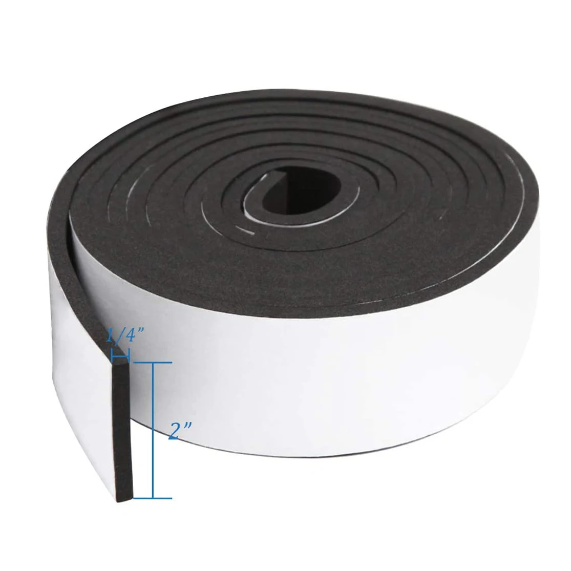 CR high elasticity Neoprene sealing strip 3M double sided foam tape strip sheet