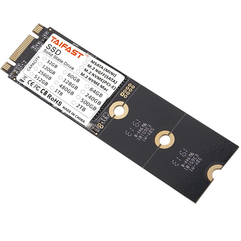 Factory Taifast M.2 NGFF Hard Drives ssd 2280 2242 Hard Disk 128GB 256GB 500GB 1tb NAND SATA 1TB M2 SSD 6Gb/s Internal drive