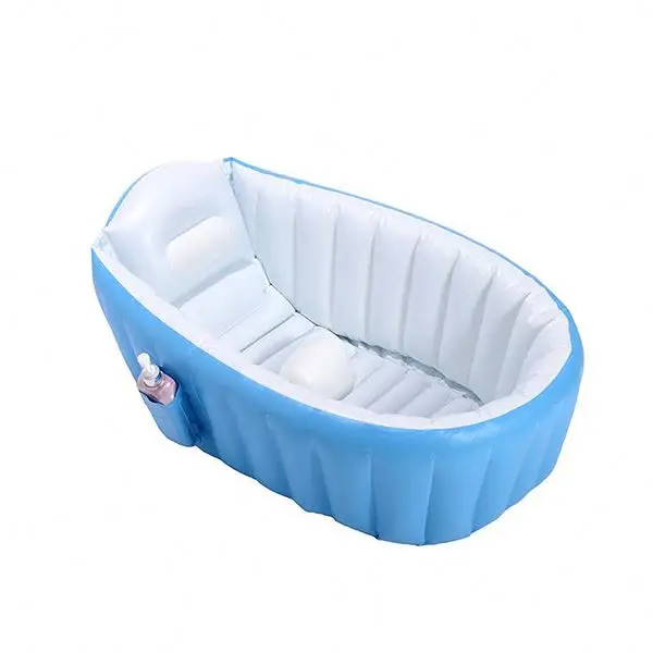 Прочный хит продаж прочный уникальный дизайн зеленая домашняя безопасная Надувная Детская ванна