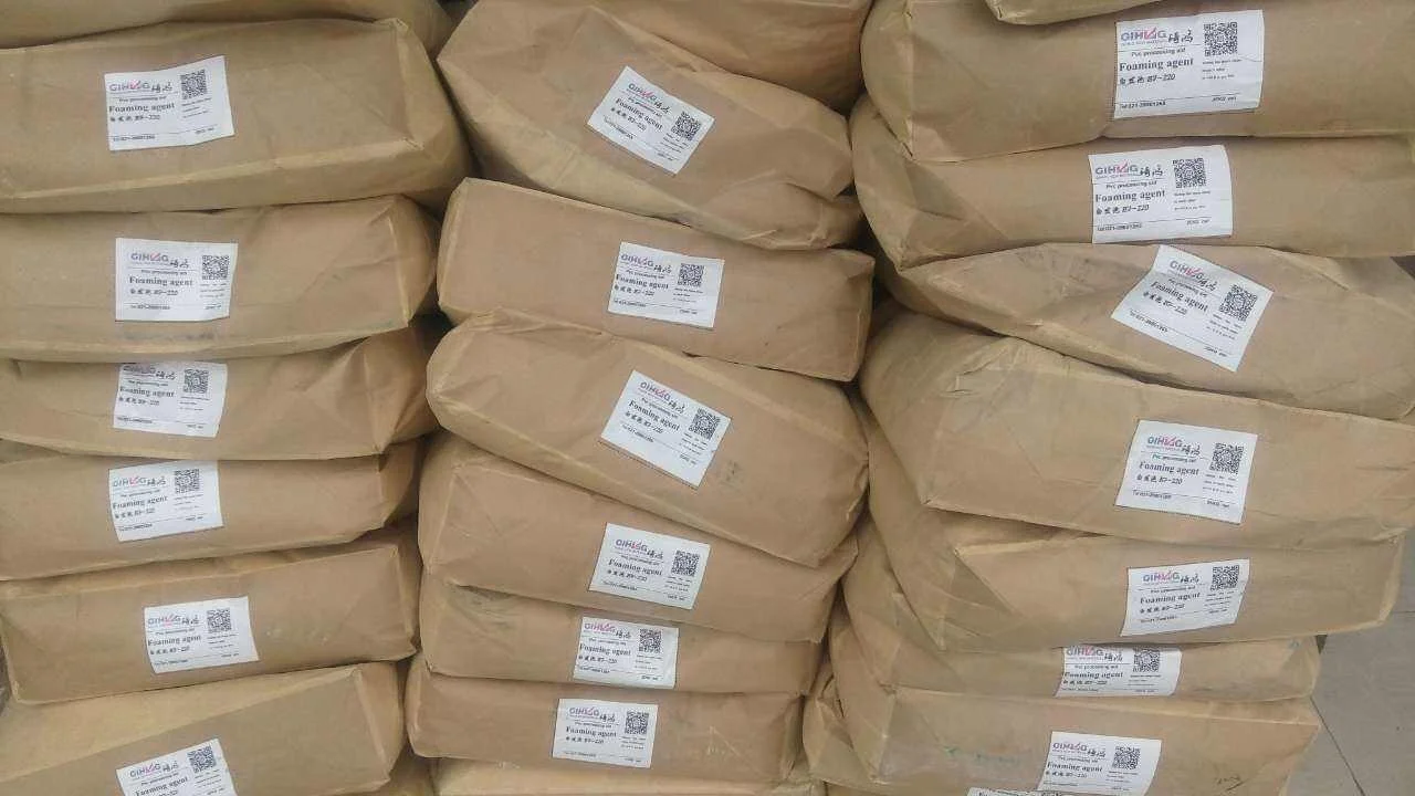 NC blowing agent for PVC, PS