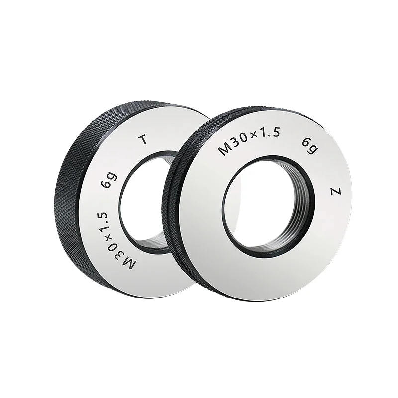High Precision External Threaded Ring Through Gauge M2 M3 M4 M5 M6 M8 M10 M12 M14 M16 M20 Measuring Metric Threaded Ring Gauge