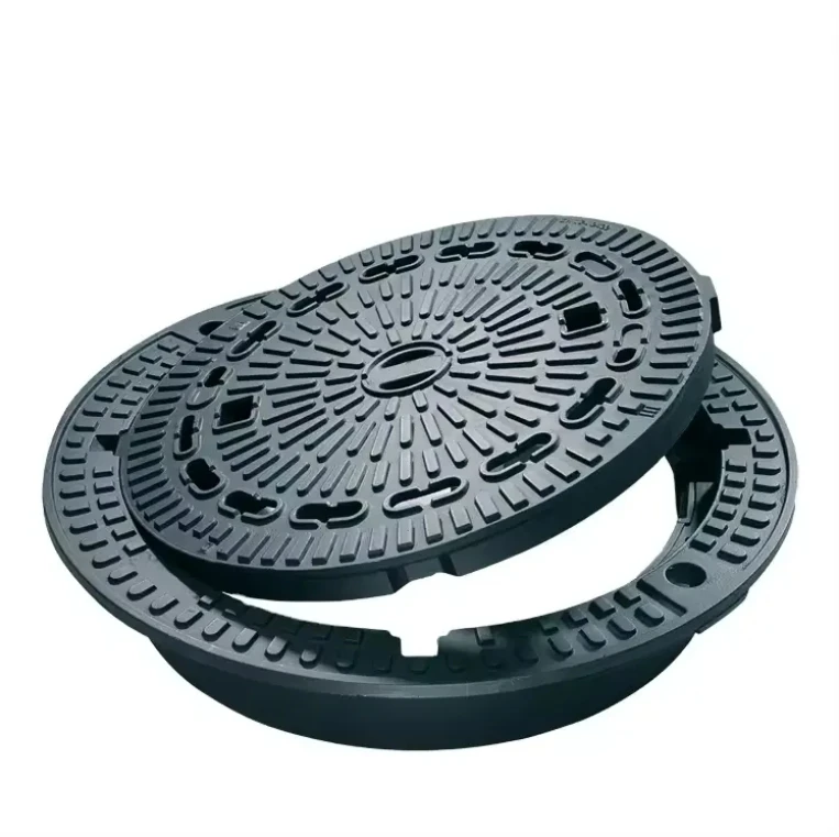 Defang cast iron manhole cover EN124 D400/ductile iron manhole cover/waterproof manhole cover