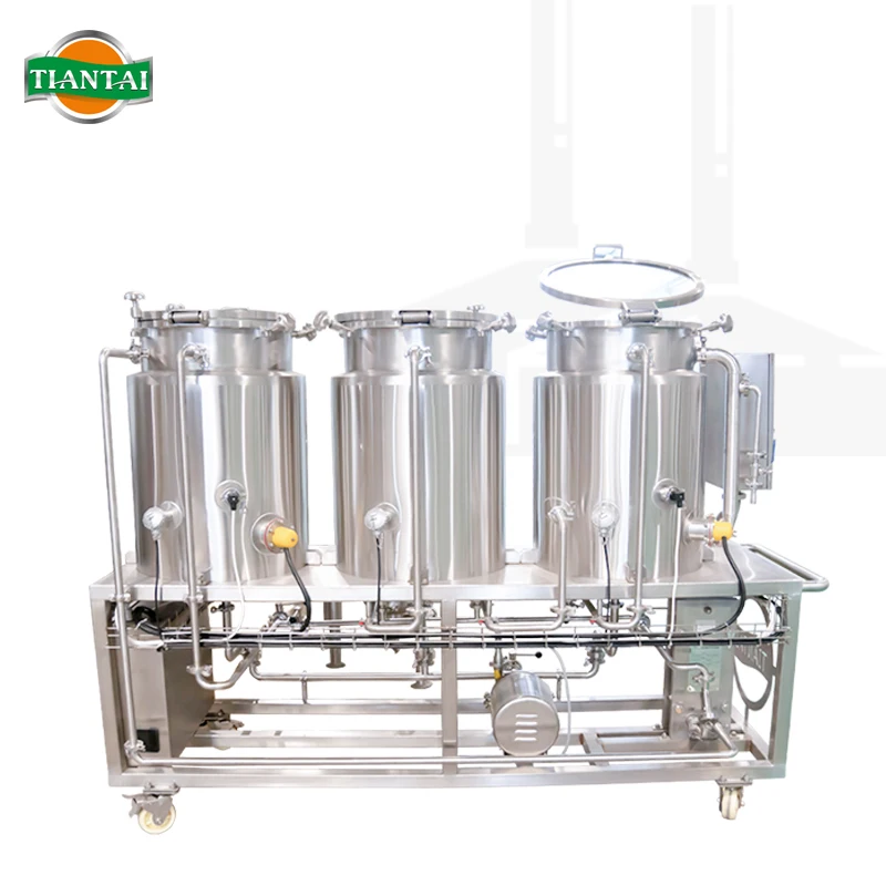 100l 200l 300l pilot beer brewing system supplied nano size of brewery equipment for pilot brewing beer recipe testing