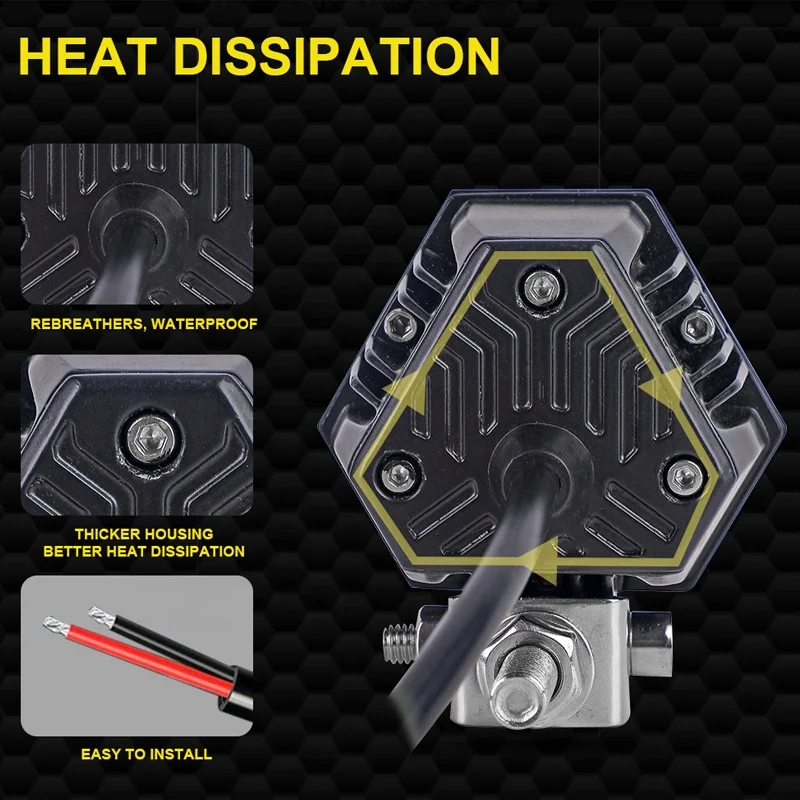 3x5 Inch 2 Inch 12v Cheapest Heavy Truck Mini Driver Driving Work Light Eu 50w Outlet 5000 Led Work Light 4 Inch