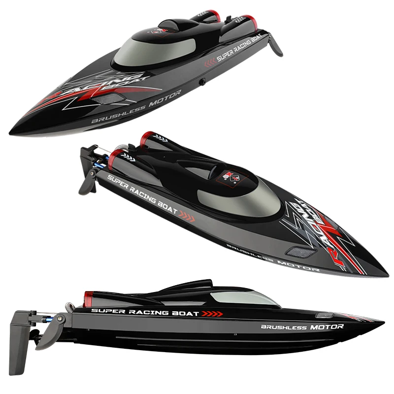 WL916 2023 New Arrive Remote Control Boat Outdoor Water Game Competition Model RC Ship Toys High Speed Waterproof