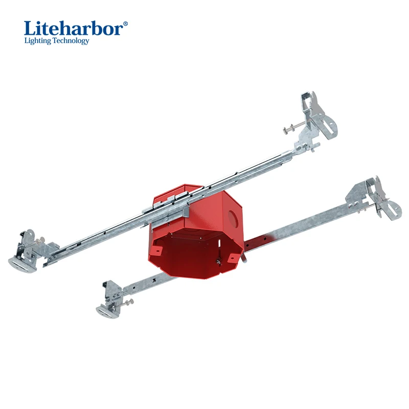 4inch New Construction LED Fire Rated Downlight Round Octagon  Housing For Commercial Lighting