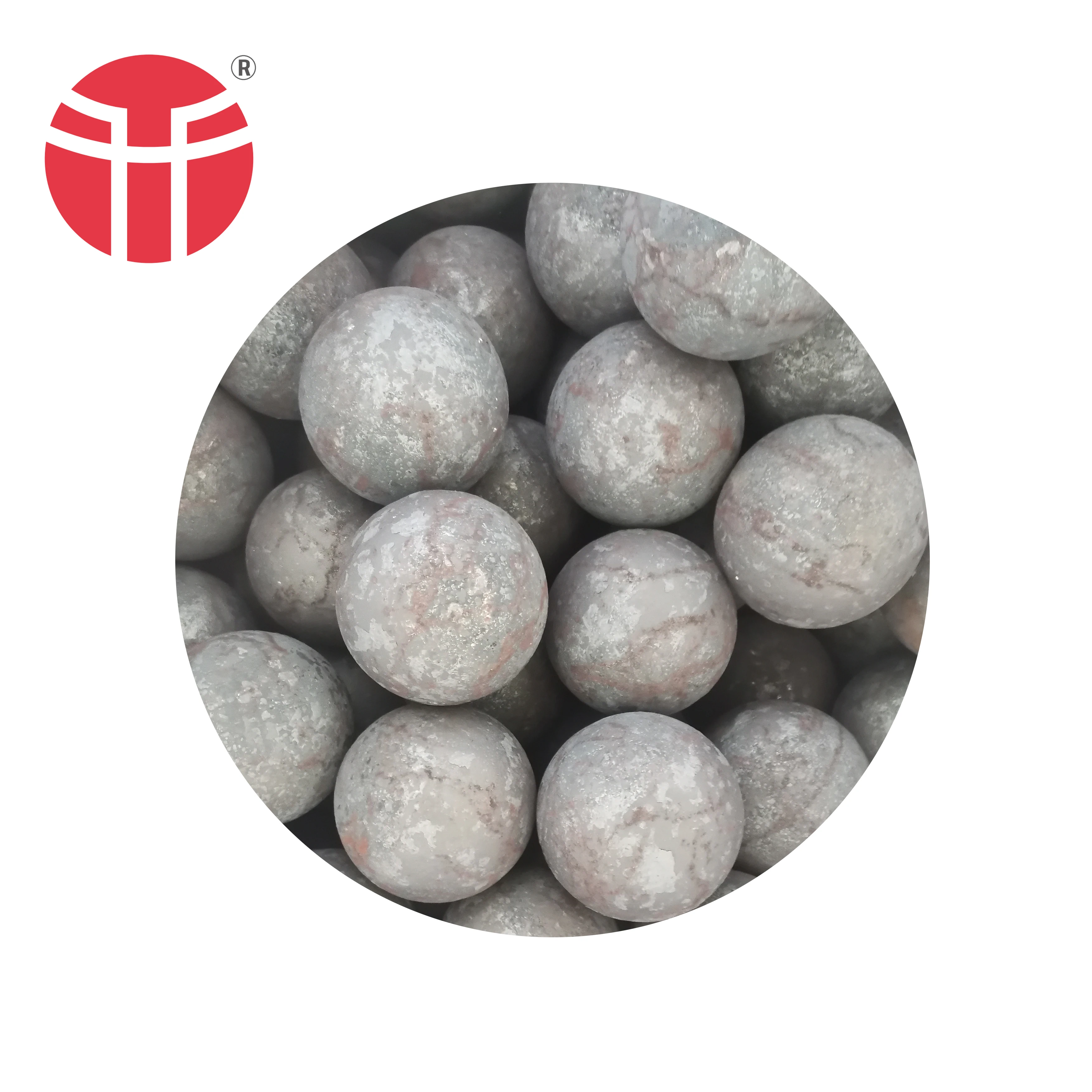 high hardness quality forged grinding media carbon steel ball for sale gold iron ore ball mill cement mine b2 b3 gcr15 65Mn 60mm