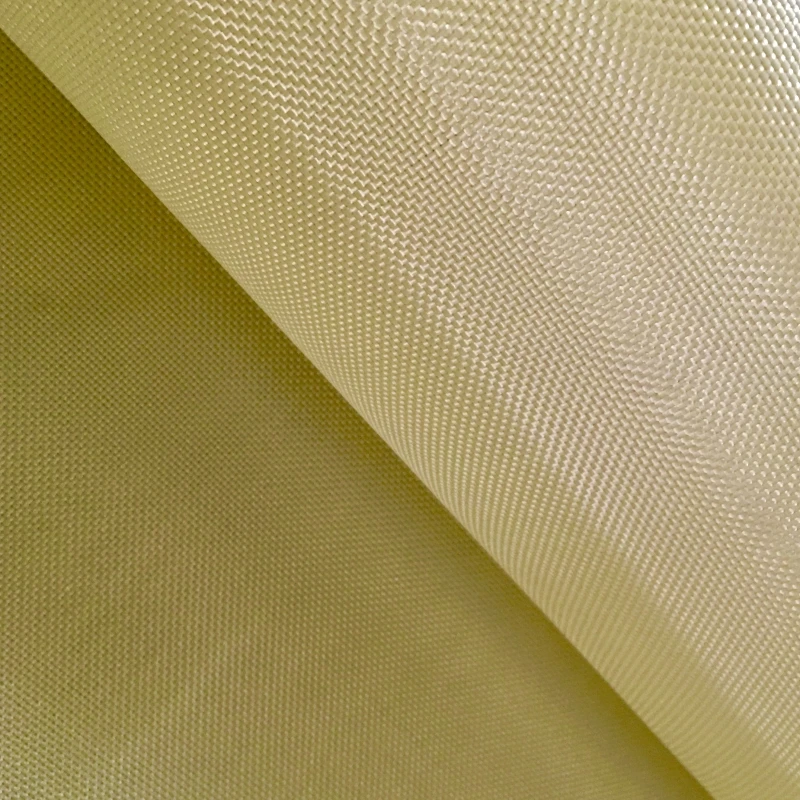 Plain Woven 1m Width 1500D 340g Aramid Fiber Cloth