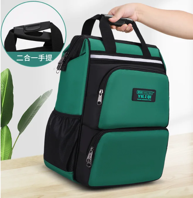 290mm High Quality Tools bags Tool Backpack Durable Worksite Bags Heavy Duty Tool Organizer for Electricians Carpenters