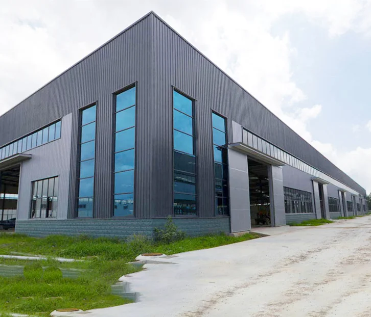 Prefabricated steel structure building multi-storey shed warehouse for sale