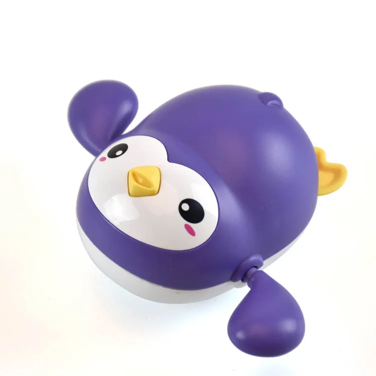 Early Educational Clockwork Water Penguin Swimming Pool Toy Kids Bath Toys Baby