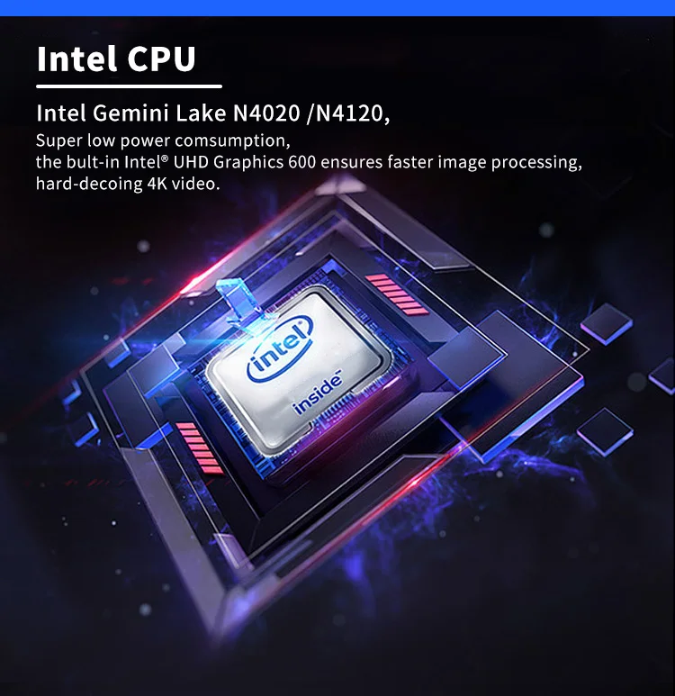 2022 Brand New OEM Laptop 64GB RAM 4GB 10.1 inch Gaming Netbooks Laptop Computer N4020 lap top