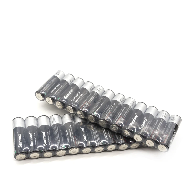  Конкурентоспособная цена мощная R6P углеродная цинковая батарея aa 1 5 v