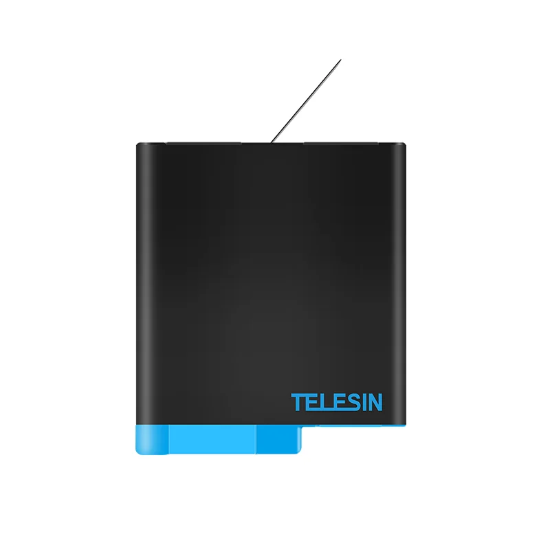 Telesin Decoded Action Camera Battery Rechargeable 1220mAh Lithium Battery  for GoPro Hero 8/ 7/6/5 black