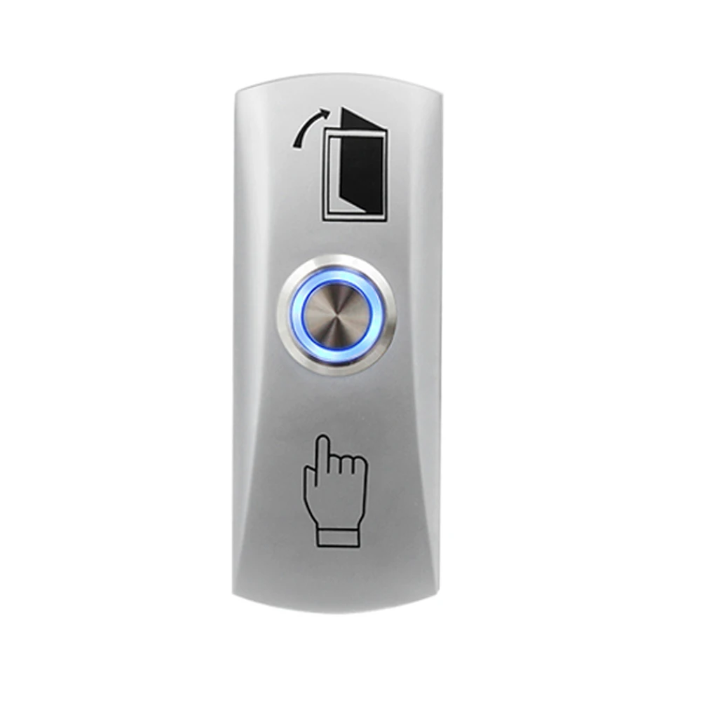 Popular Selling Zinc Alloy Access Control Push Button Door Release Exit Button