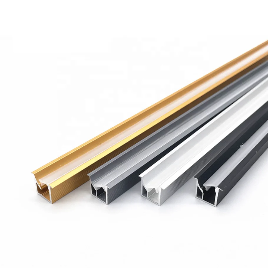 OEM Custom LED Aluminum Profiles channel Extrusion Profile For Strip Lights