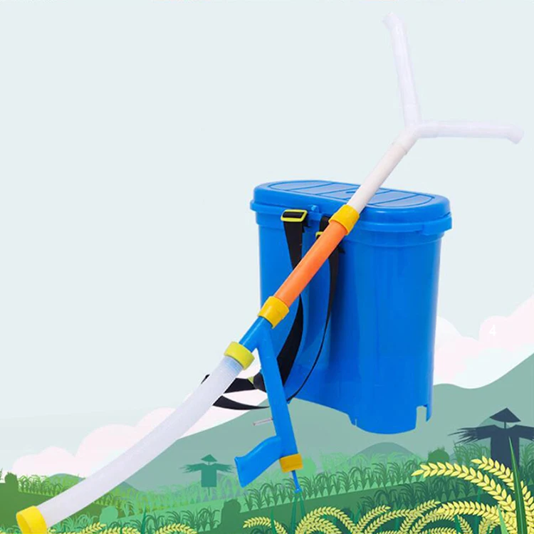 Garden Fertilizer Applicator Backpack Spreader Agriculture Granular Fertilizer Applicator Household Fertilizer Applicator