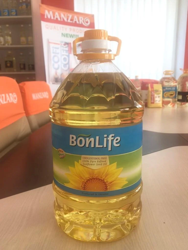 Подсолнечное масло Bonlife 5 л сертифицировано кошерное домашнее животное Произведено в
