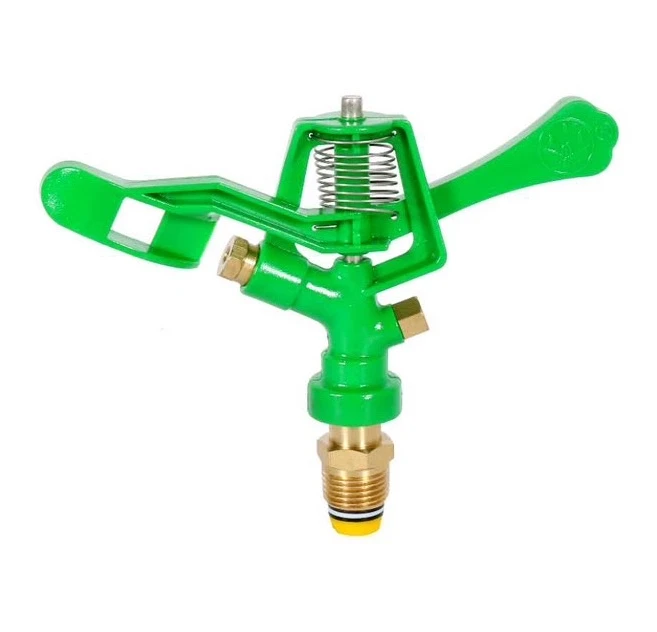 3/4 дюймов Full Circle 360 поворотный горячей воды для полива и орошения пластиковые импульсные разбрызгиватели для Садовый двор и деревья
