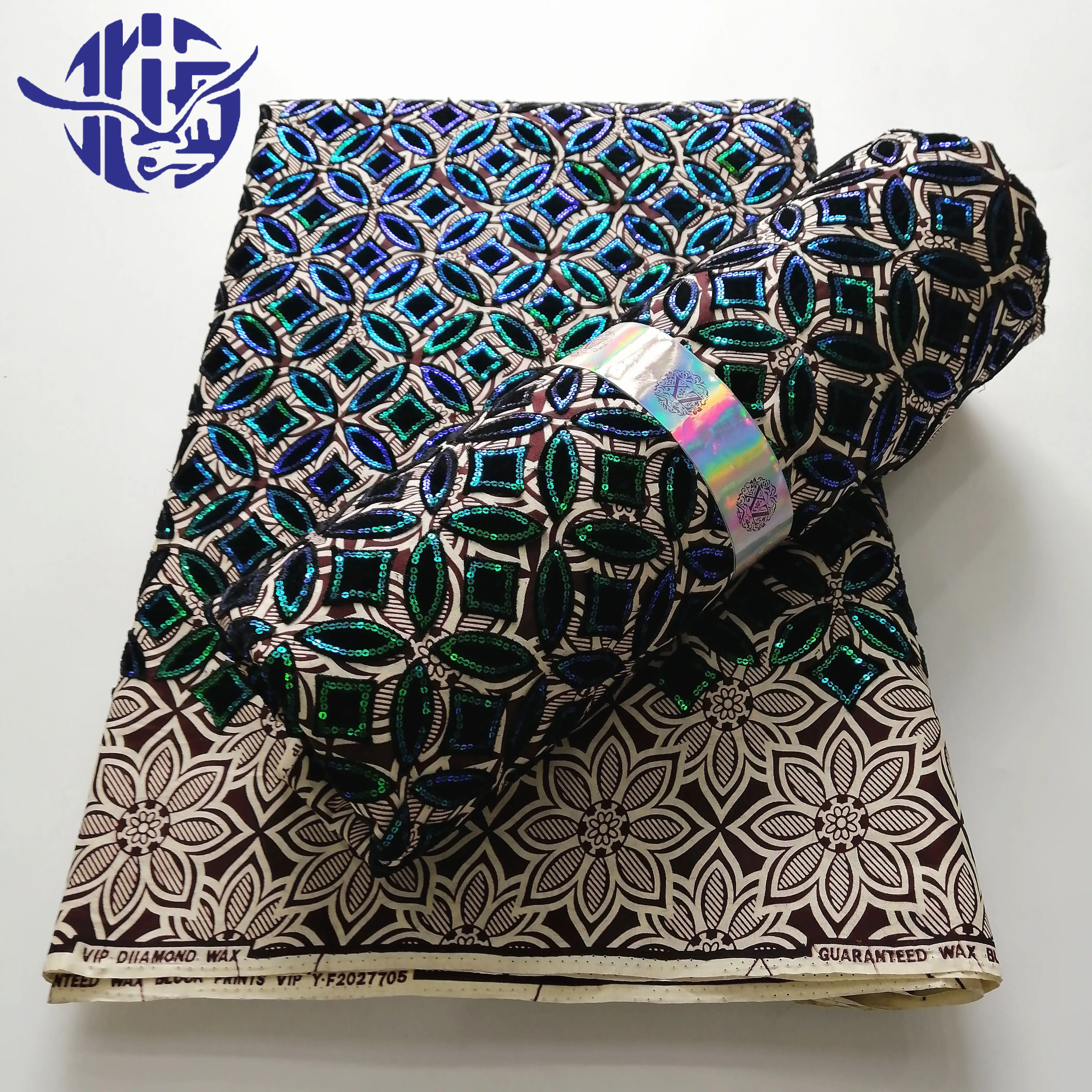 100% batik cotton Style atampa african wax prints fabrics african kante printing wax