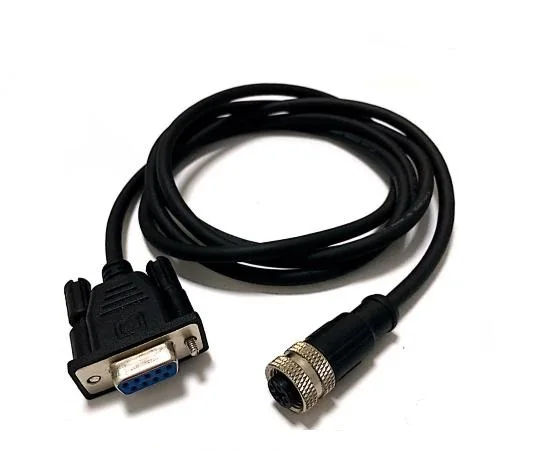 m12 circular connector right angled ip67 pcb 2 pin connector m12 m12 to rs232 cable connector