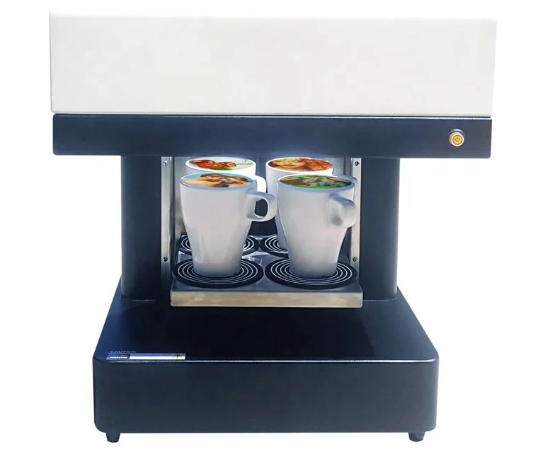coffee Printer machine Digital 3D printing machine Wifi Enabled With Edible Ink Coffee Printer machine coffee Latte Art